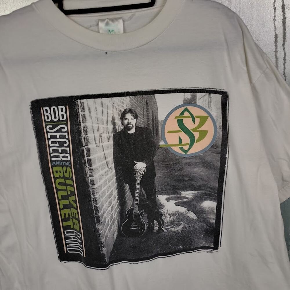 Bob Seger Winterland Silver Bullet Rock Band T-shirt XL Double Sided Music Tour